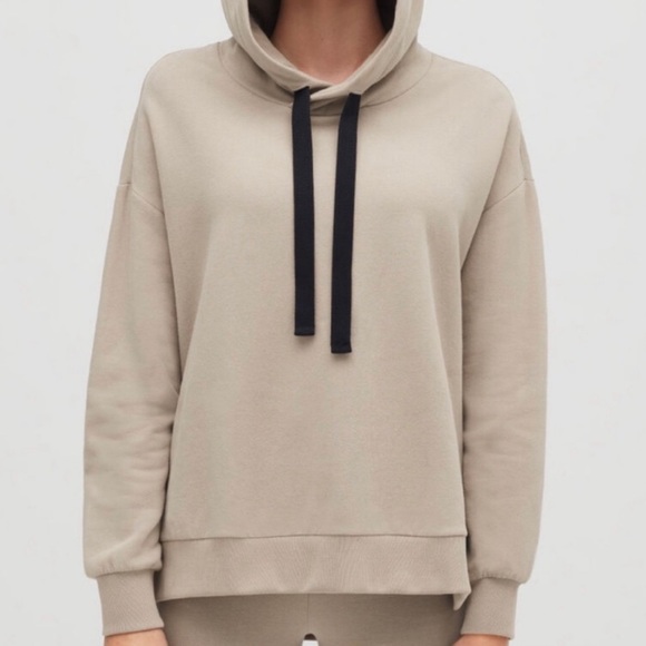 Cuyana Fleece Hoodie Size Small - Picture 2 of 10